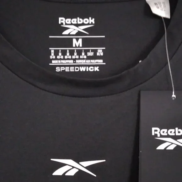 🆕Reebok Women's United by Fitness T-Shirt, SM and MD - Black, NWT, Authentic - Picture 4 of 8
